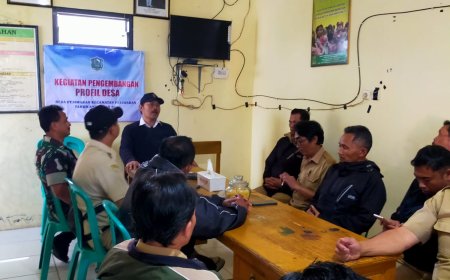 Babinsa Koramil 16/Pejawaran Komsos Sekaligus Halal Bihalal Bersama Perangkat Desa  