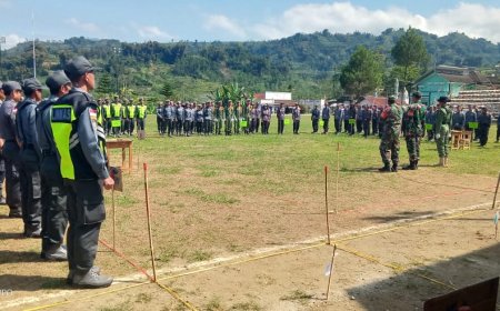 Babinsa Koramil 16/Pejawaran Menjadi Juri Lomba PBB Linmas Tingkat Kecamatan Pejawaran