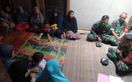 Babinsa Koramil 16/Pejawaran Berikan Penyuluhan kepada Ibu-Ibu TP PKK di Desa Sarwodadi