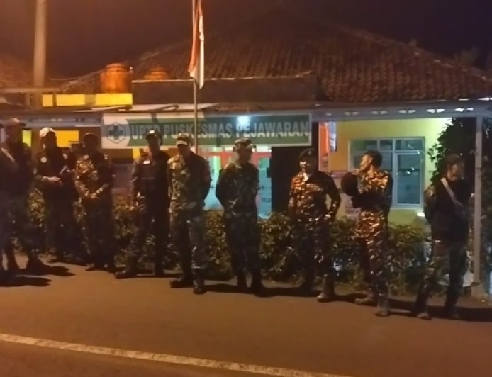 Koramil 16/Pejawaran Gelar Patroli Bersama Komponen Masyarakat, Guna Ciptakan Kondisi Yang Tertib dan Aman