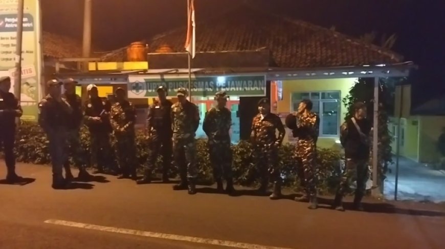 Koramil 16/Pejawaran Gelar Patroli Bersama Komponen Masyarakat, Guna Ciptakan Kondisi Yang Tertib dan Aman